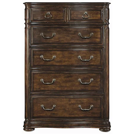 Tall 6 Drawer Chest